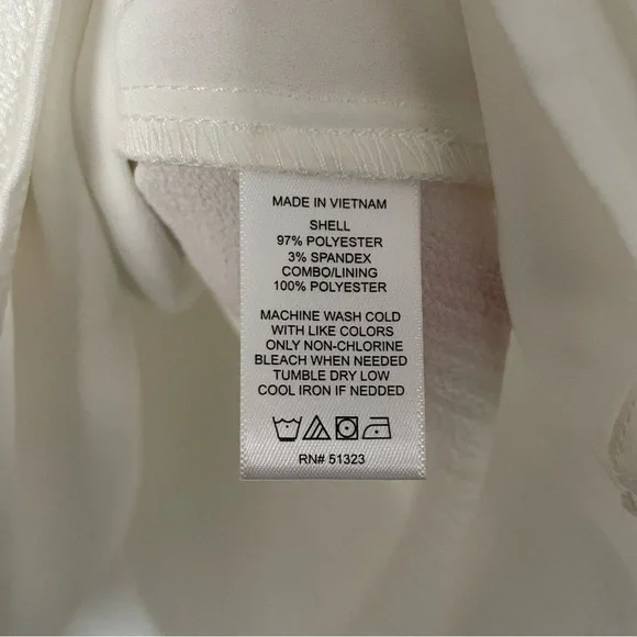 Cece Collared Lined Blouse L - Picture 5 of 6